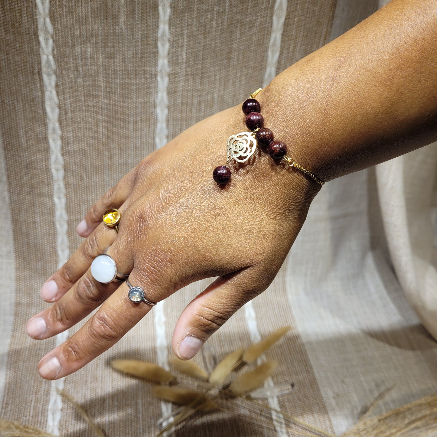 Garnet Bracelet