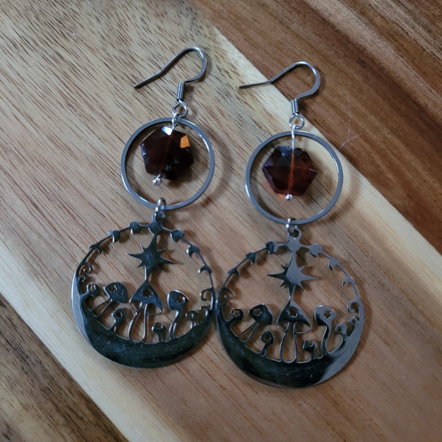 Garnet Earrings