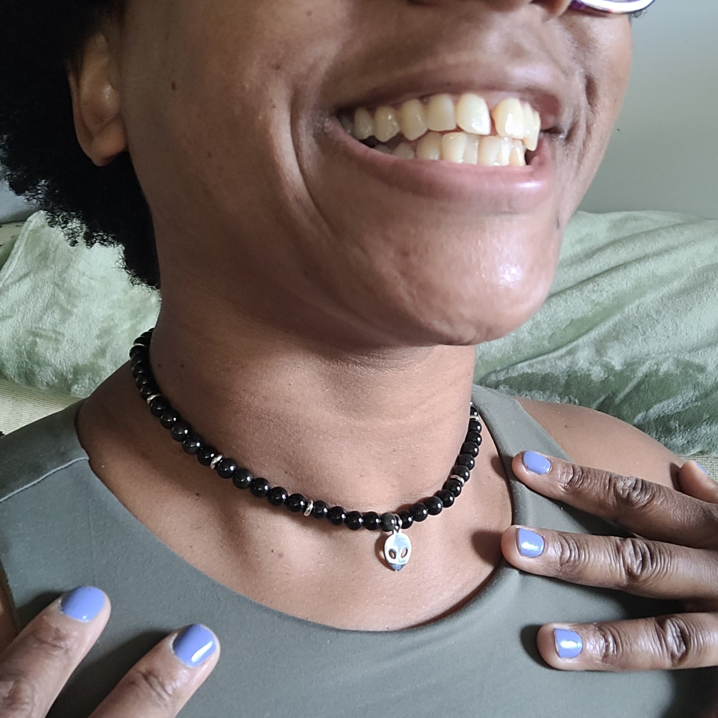 Black Obsidian Necklace
