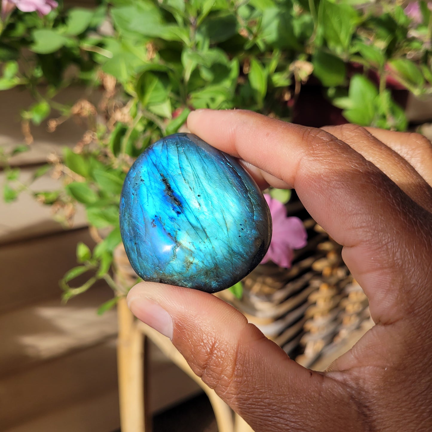 Labradorite Palmstone