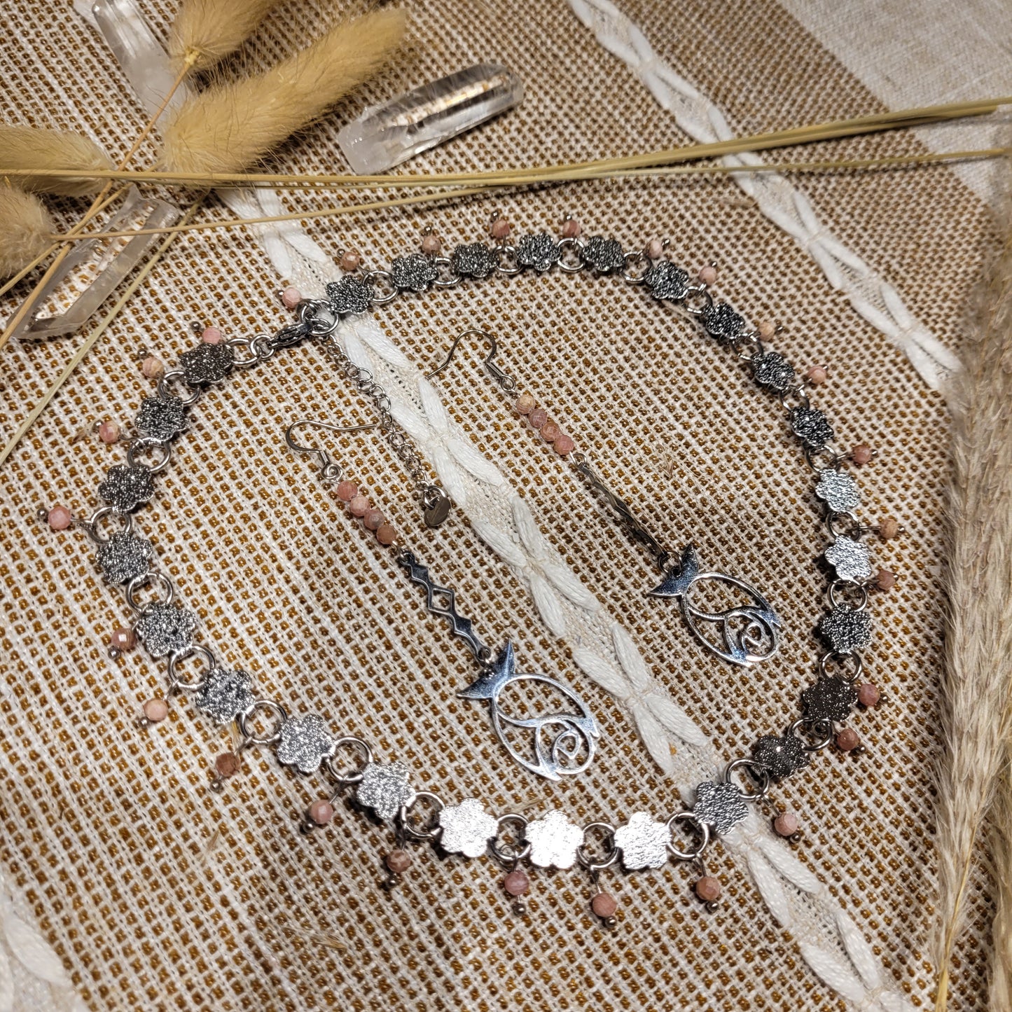 Rhodochrosite Necklace