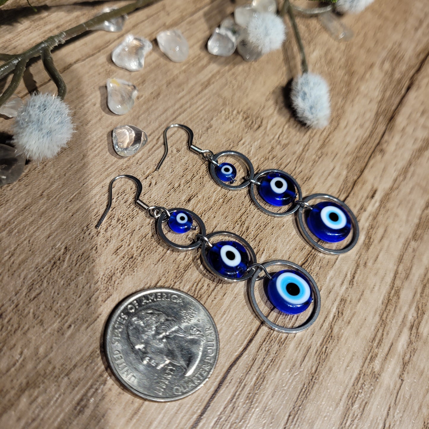 Evil Eye Earrings