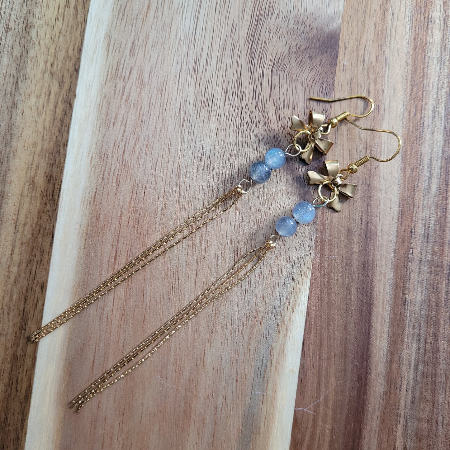 Labradorite Earrings