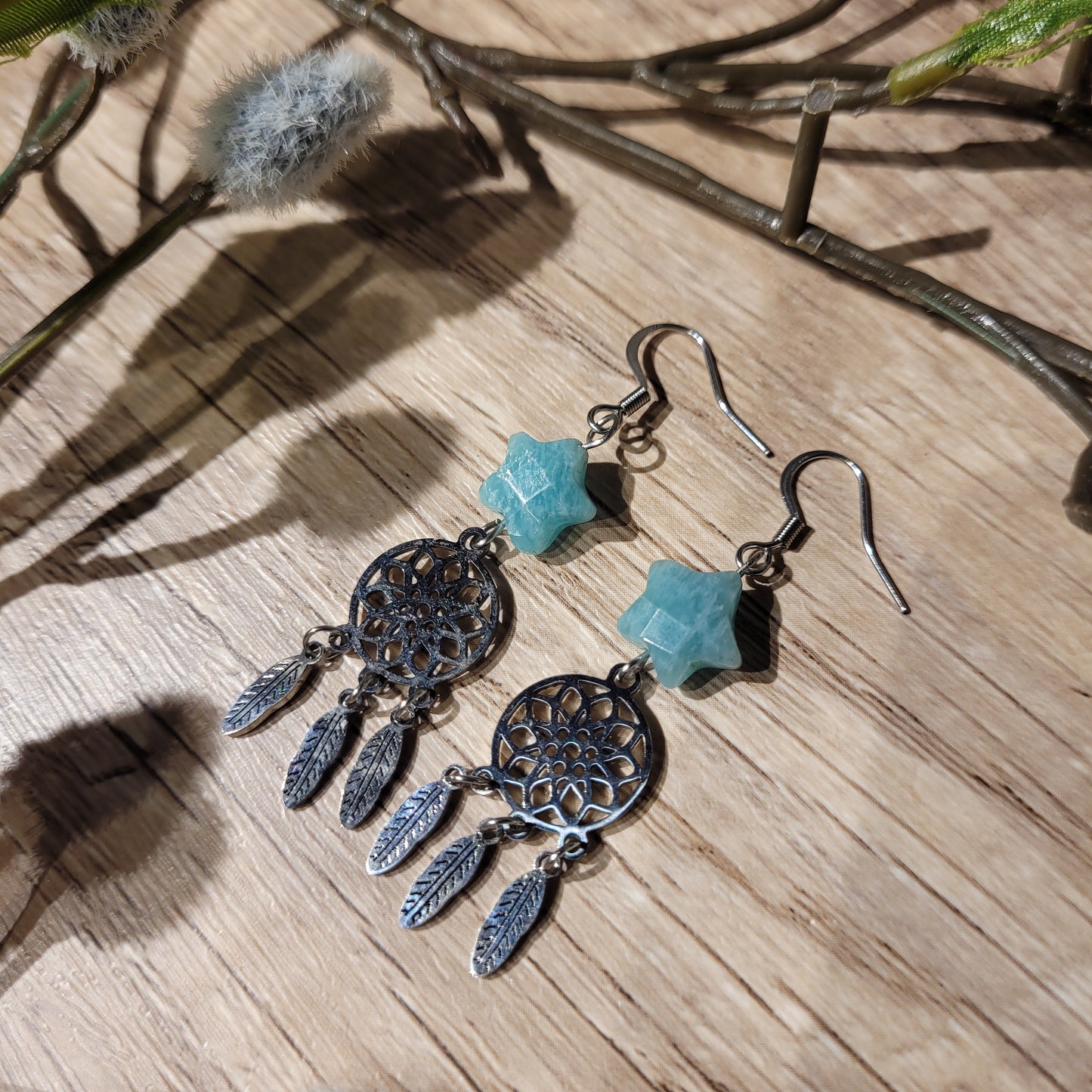 Amazonite Earrings