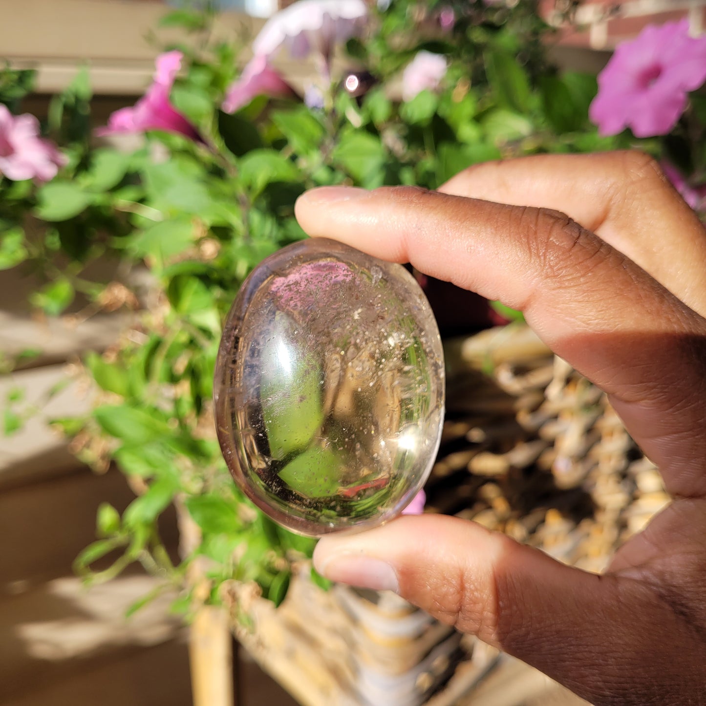 Smoky Quartz Palmstone