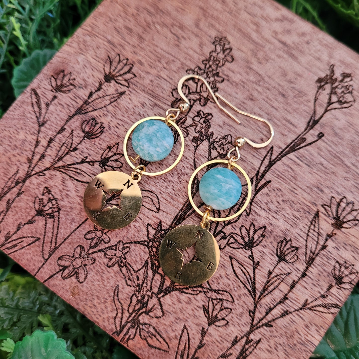 Amazonite Earrings