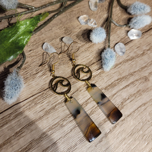 Montana Agate Earrings