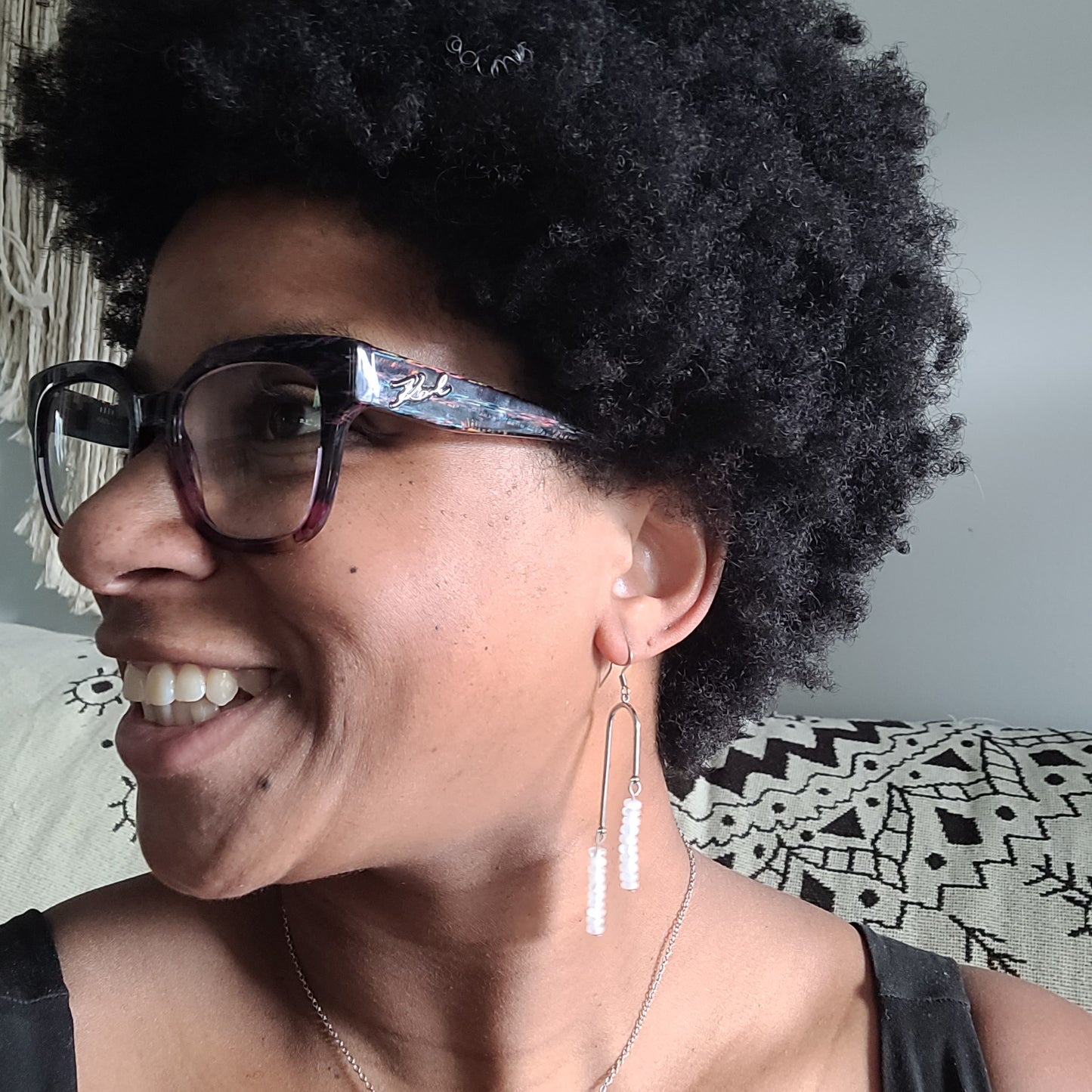Clear Quartz Earrings