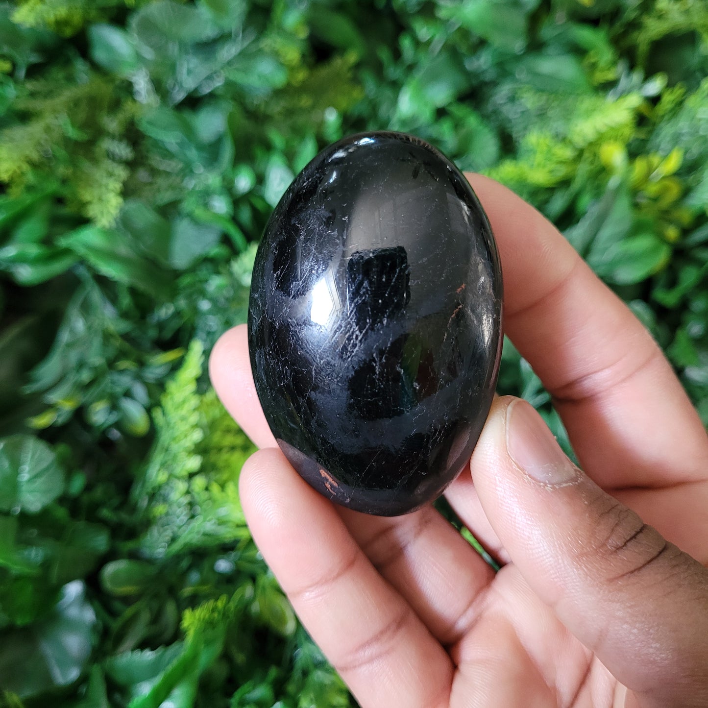 Black Tourmaline Palmstone