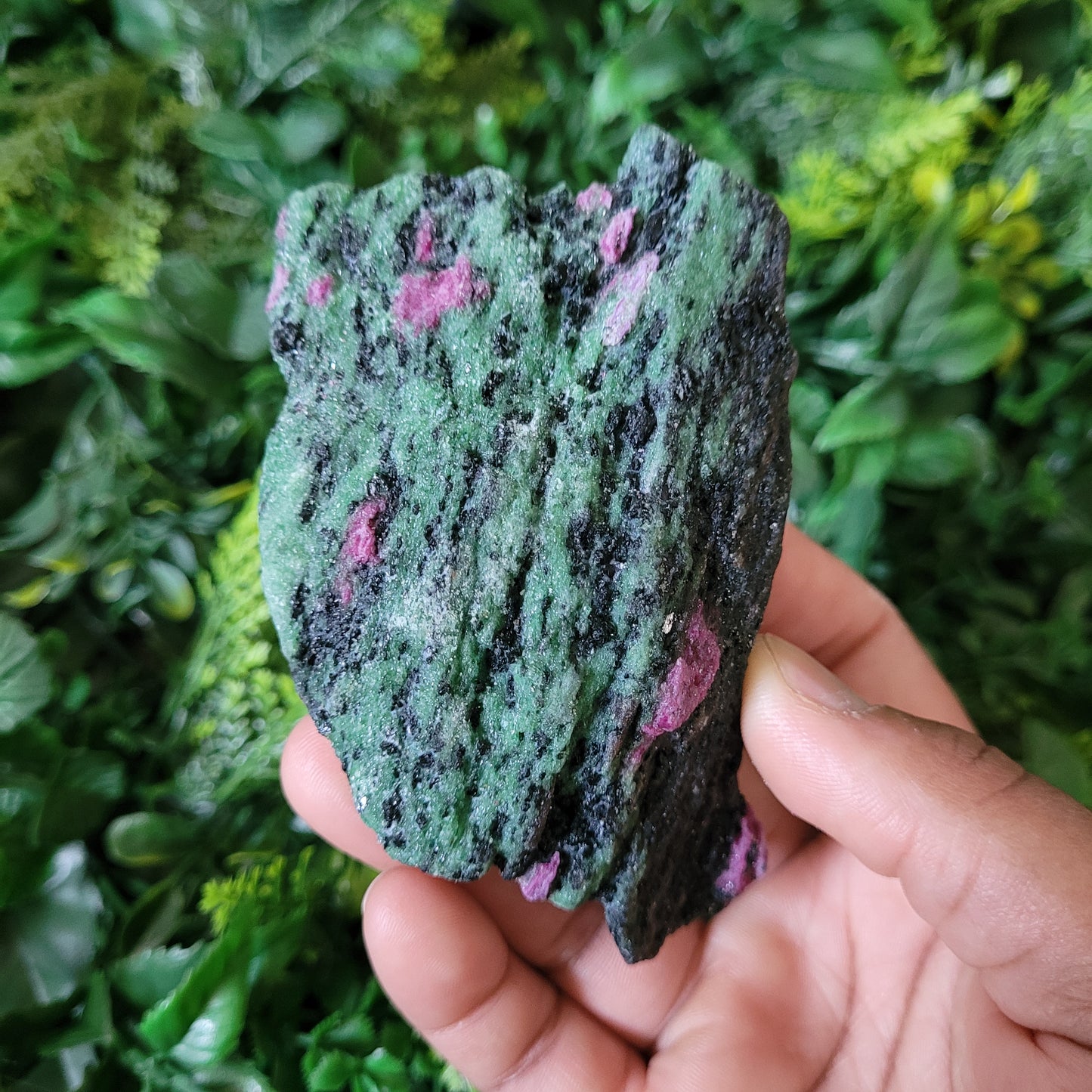 Raw Ruby Zoisite