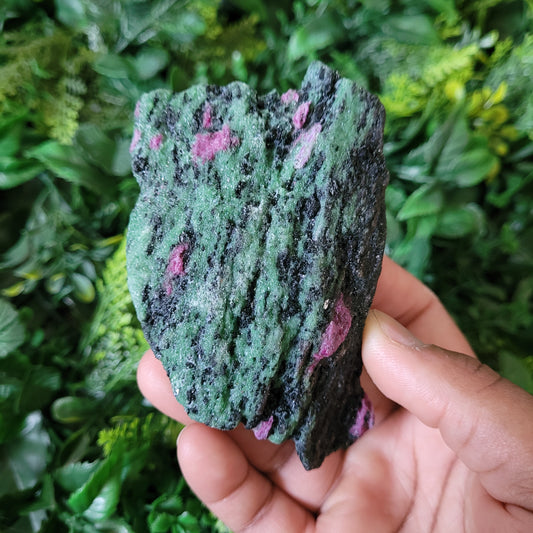 Raw Ruby Zoisite