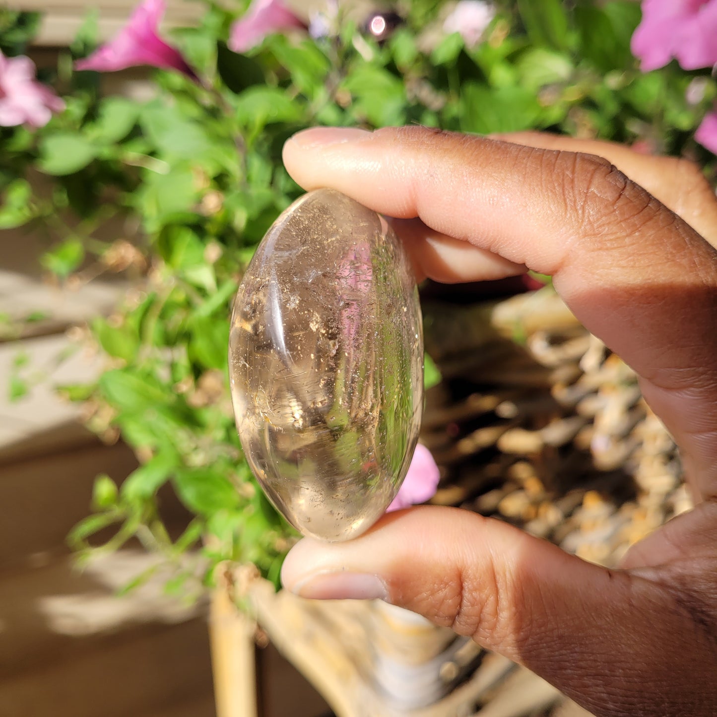 Smoky Quartz Palmstone