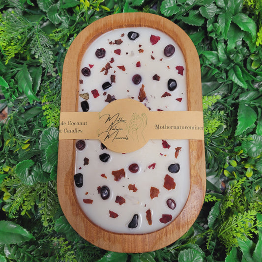 Black Cherry Merlot Wood Candle