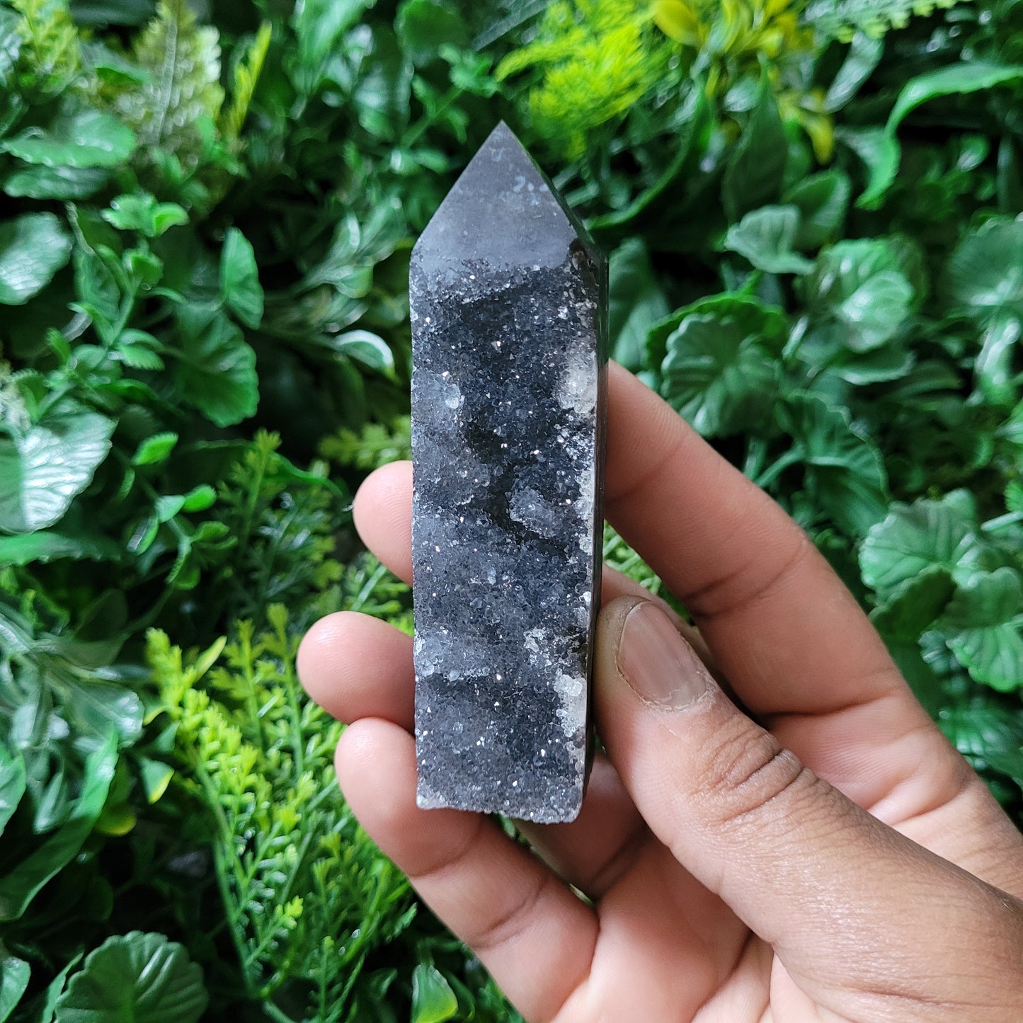 Black Chalcedony Tower