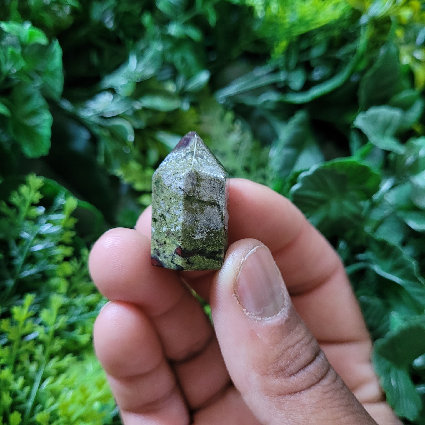 Dragons Blood Jasper Mini Tower