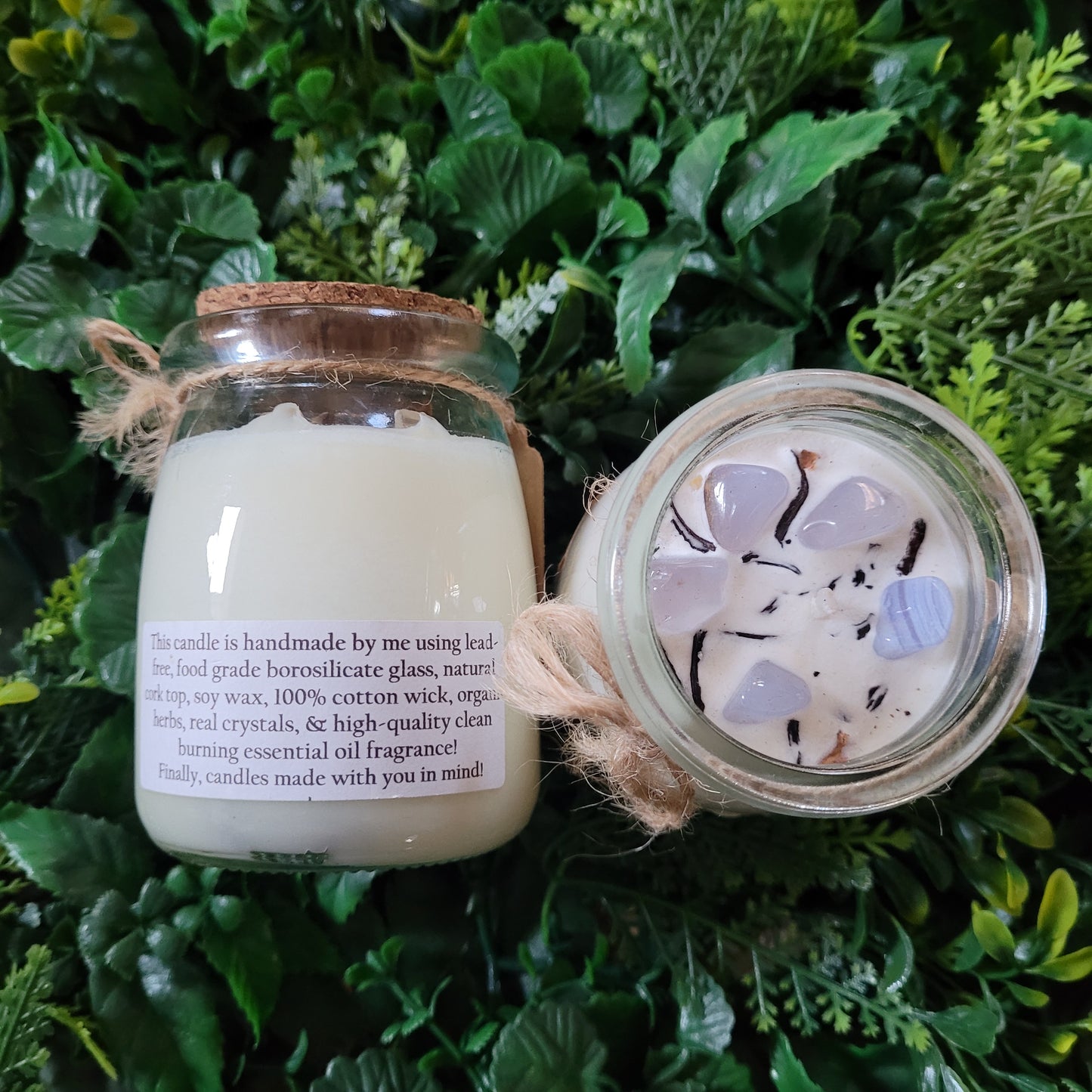Hibiscus Palm Candle