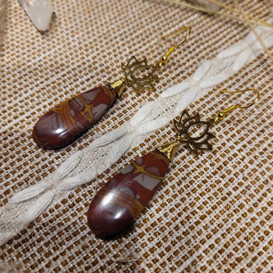 Noreena Jasper Earrings