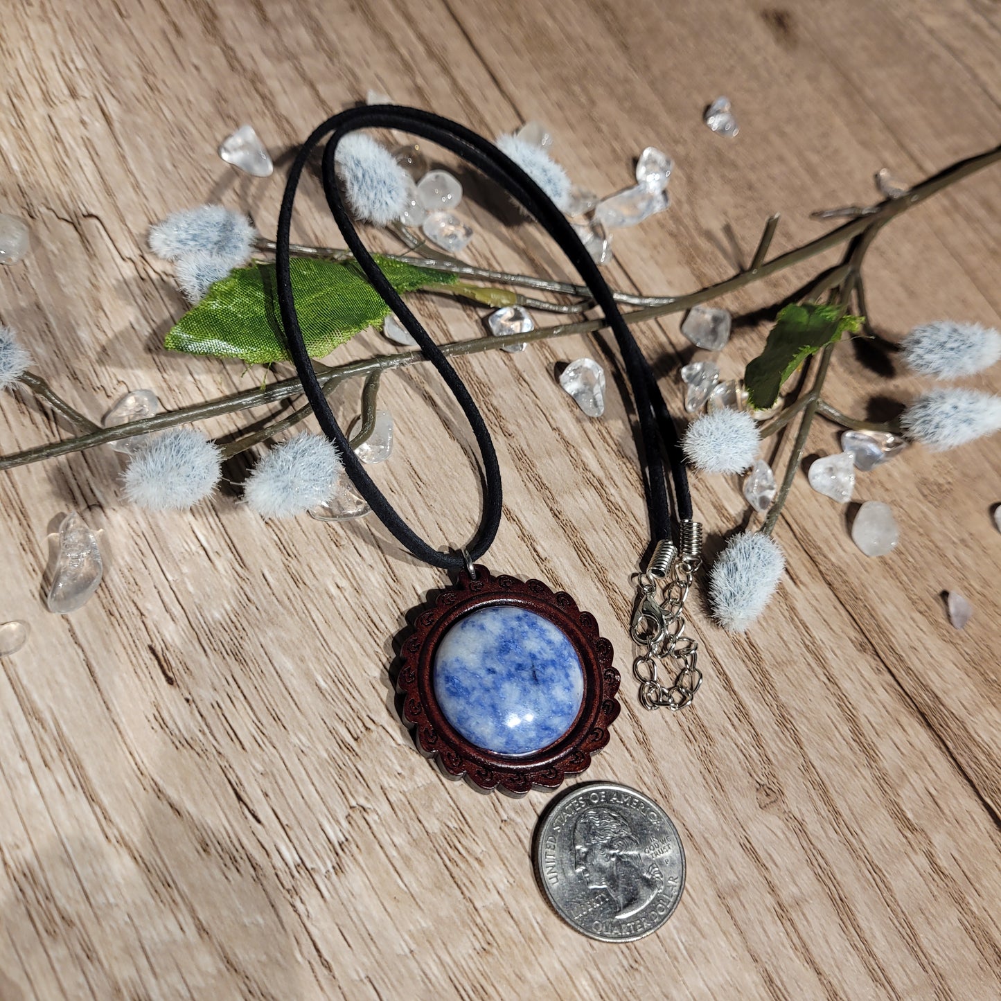 Blue Spot Jasper Necklace