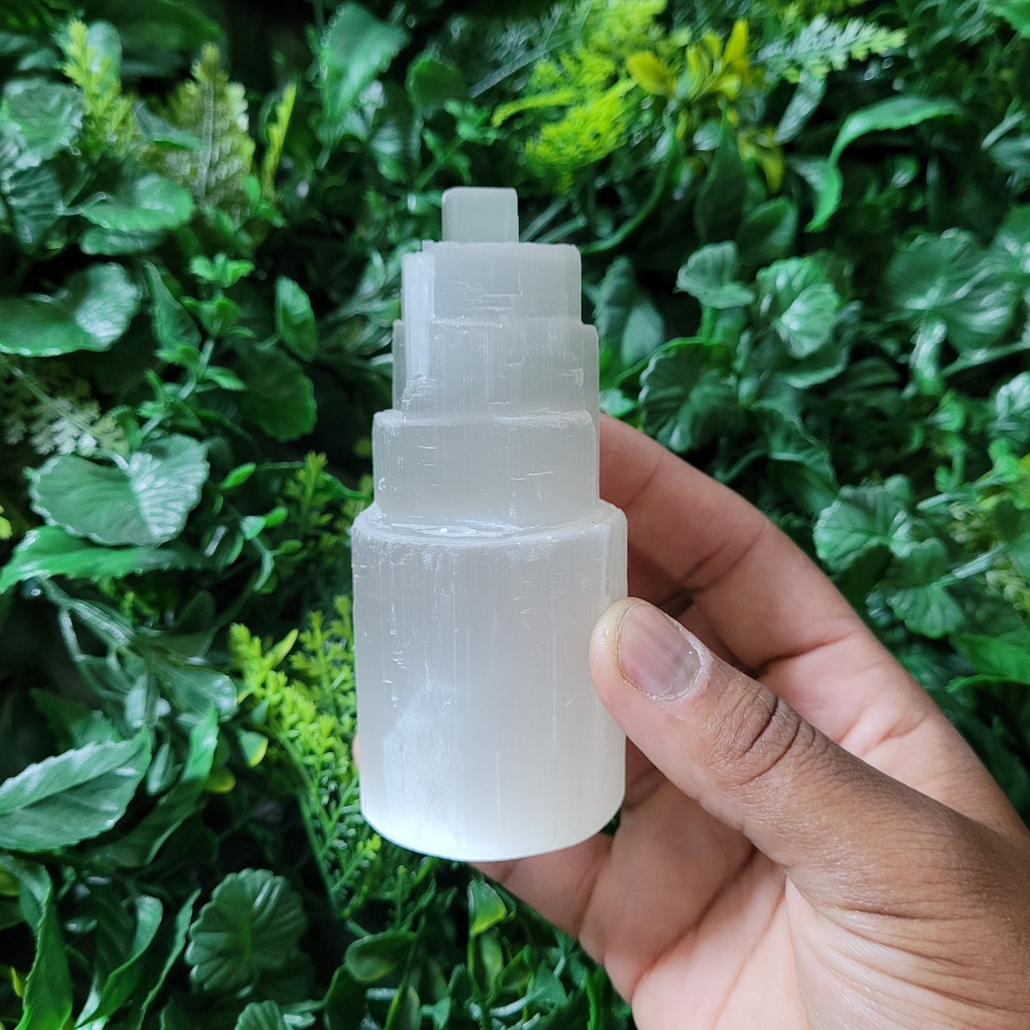 Satin Spar Selenite Tower