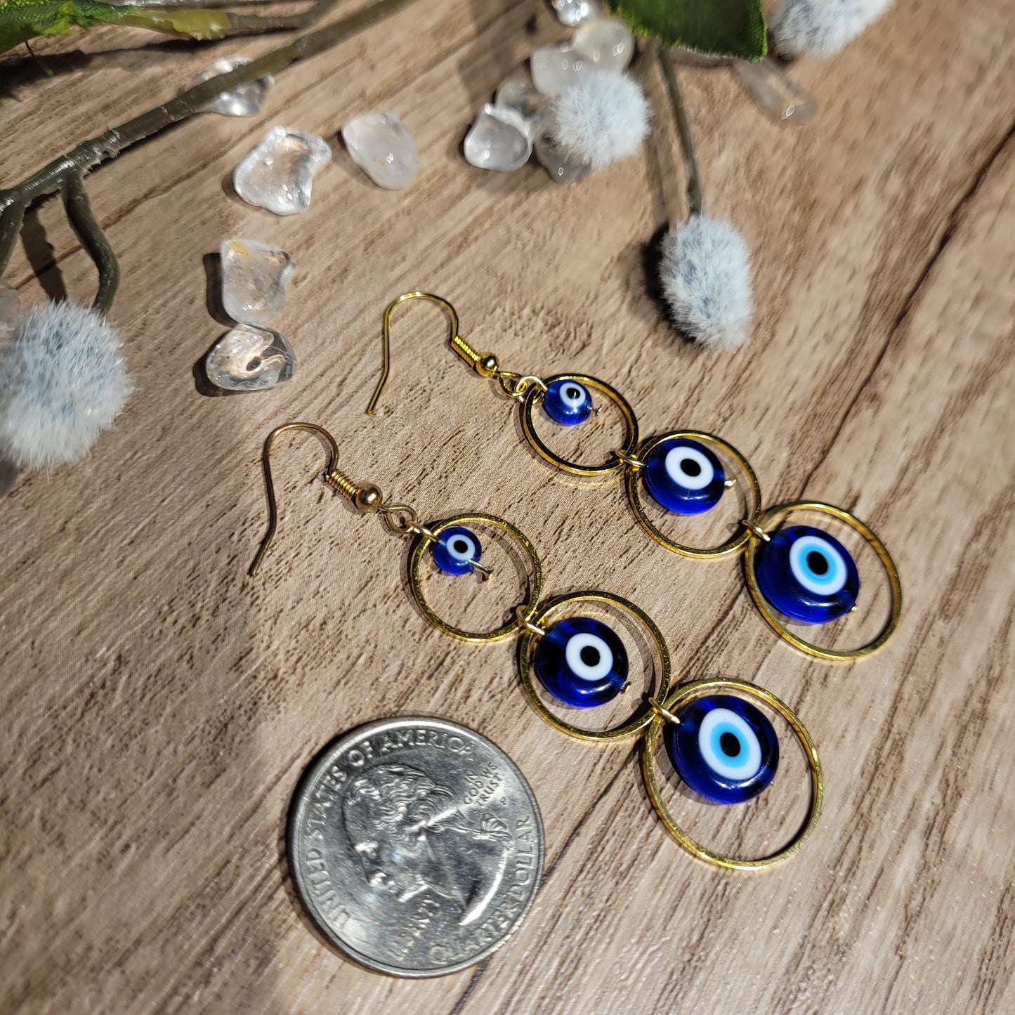 Evil Eye Earrings