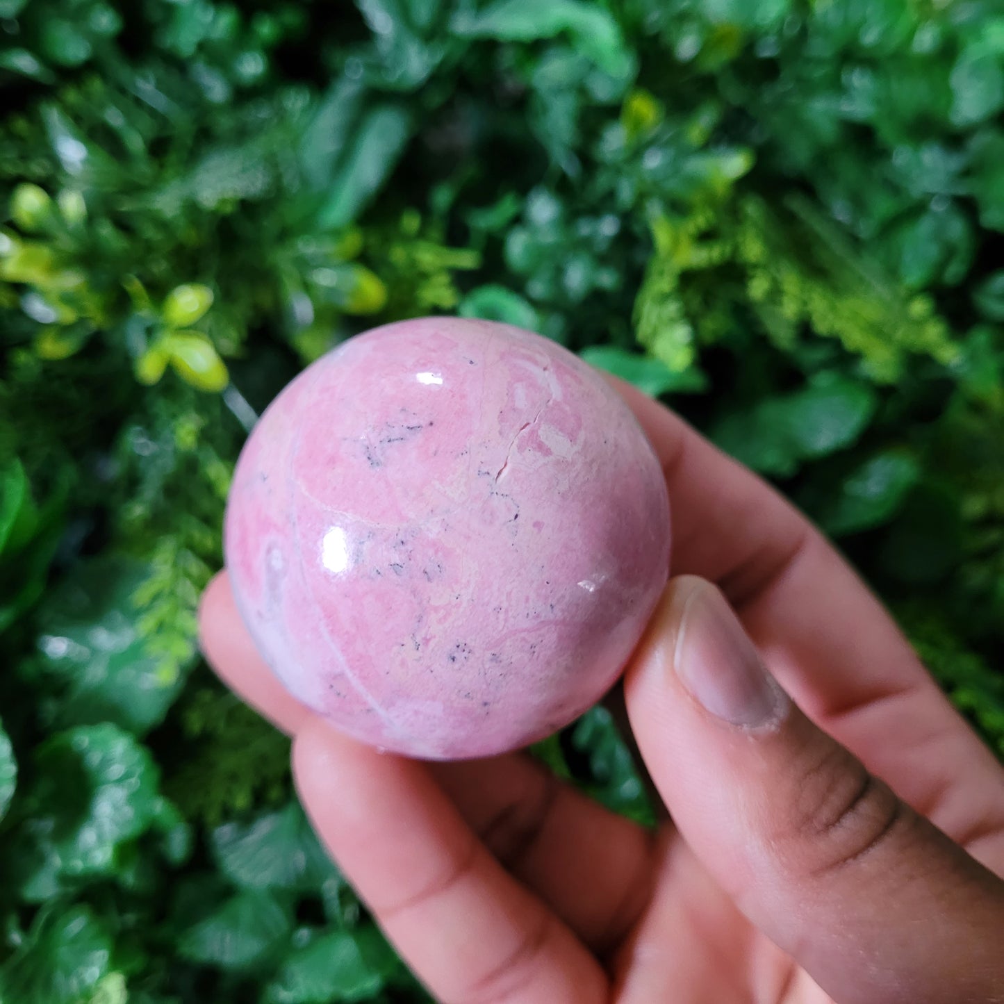 Pervivan Rhodonite Sphere