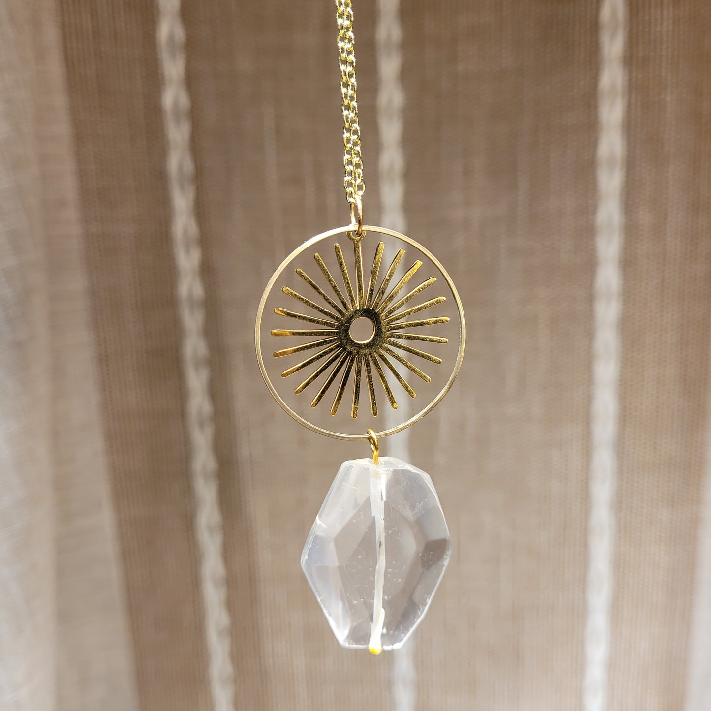 Clear Quartz Necklace