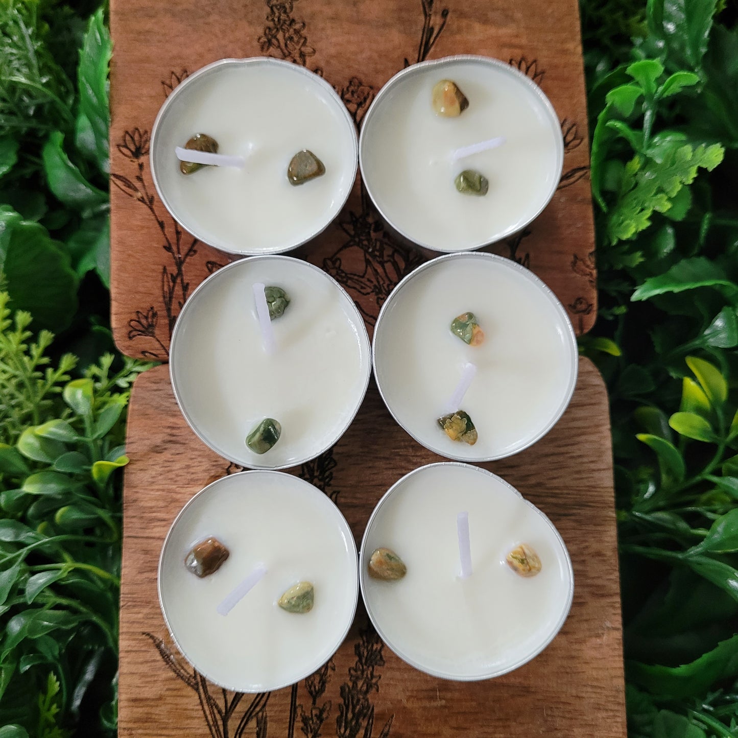 Sage Cypress Tealights