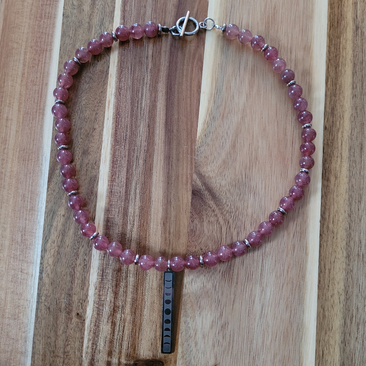Strawberry Quartz Necklace