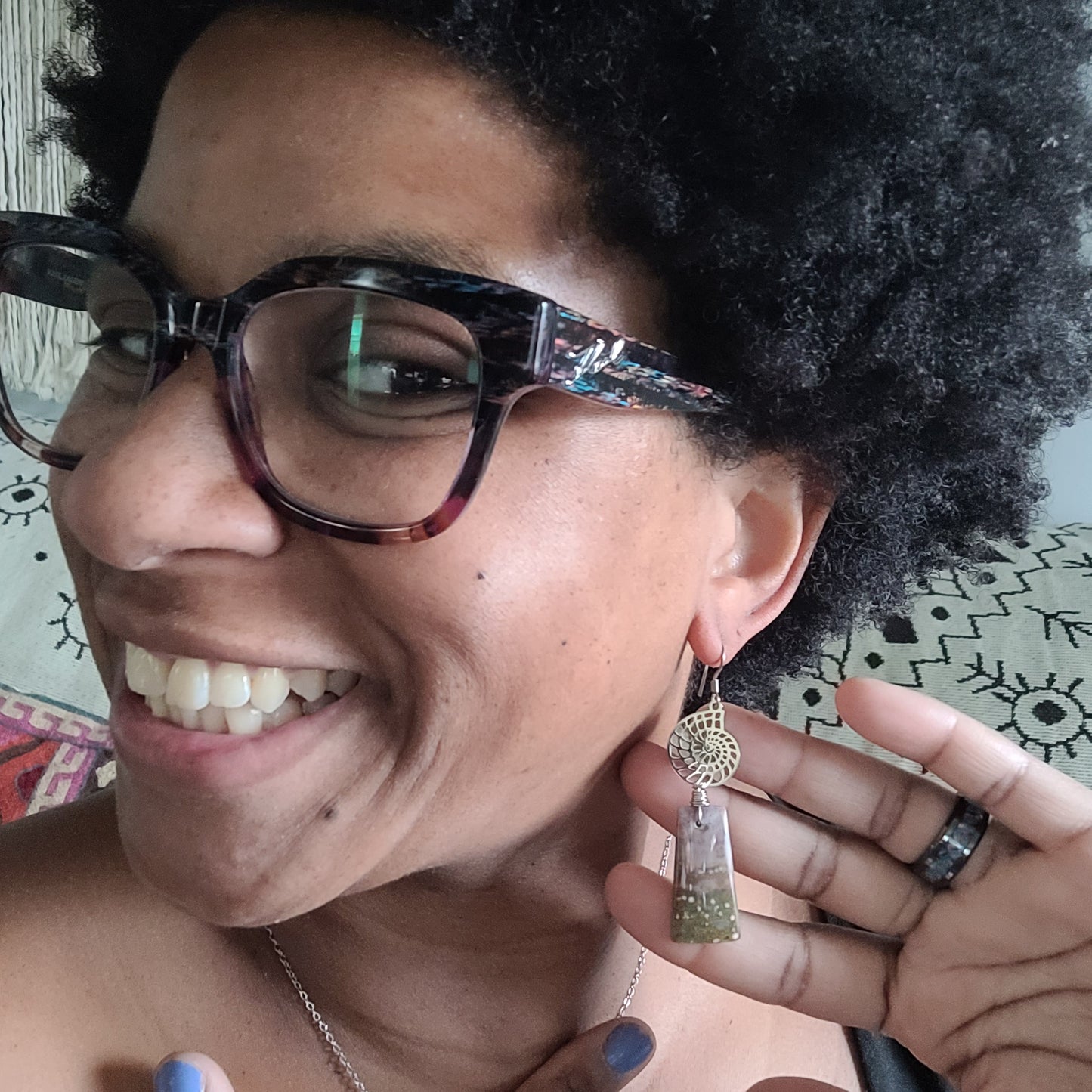 Ocean Jasper Earrings