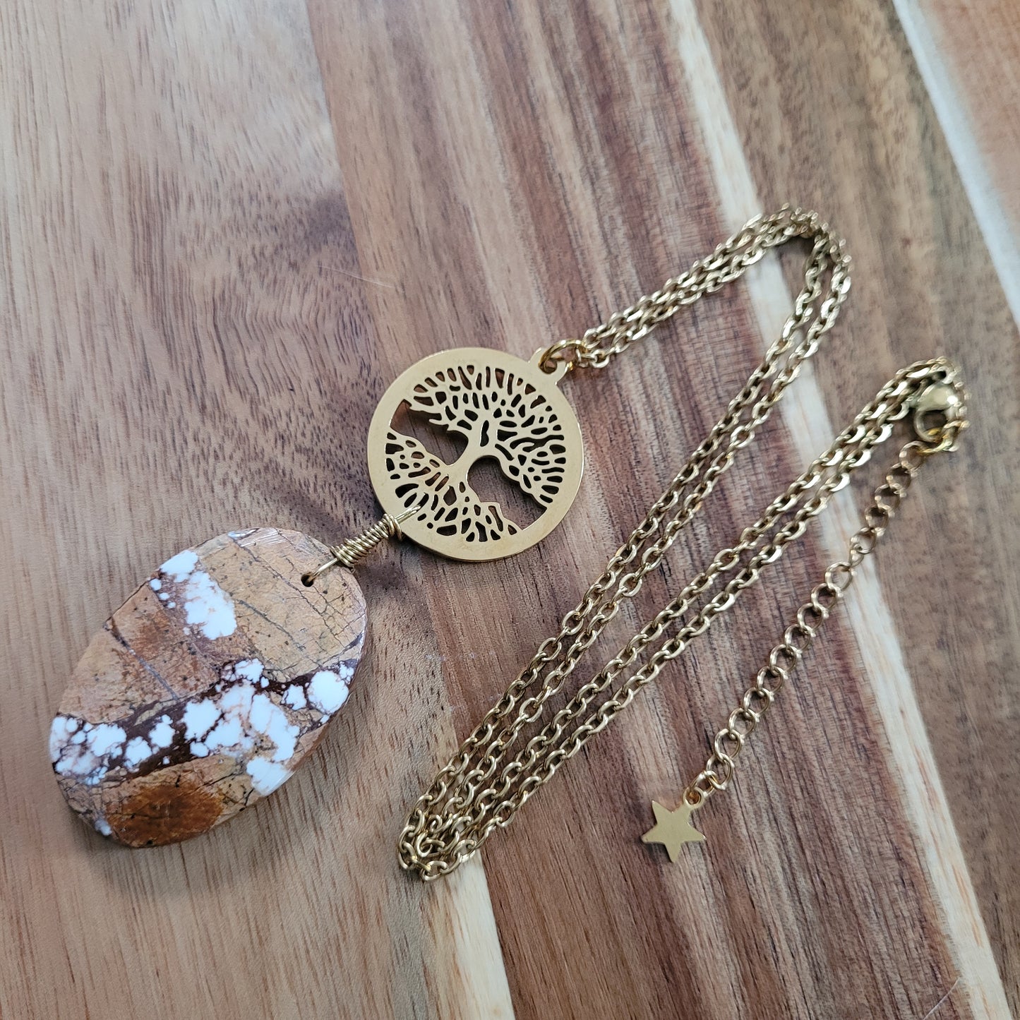 Wild Horse Jasper Necklace
