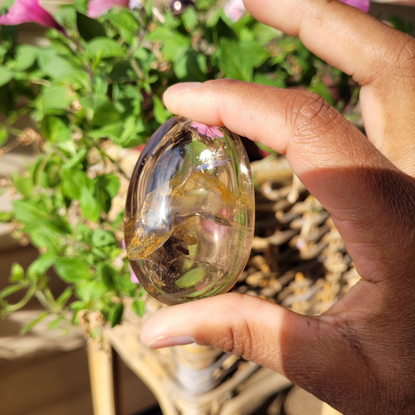 Smoky Quartz Palmstone