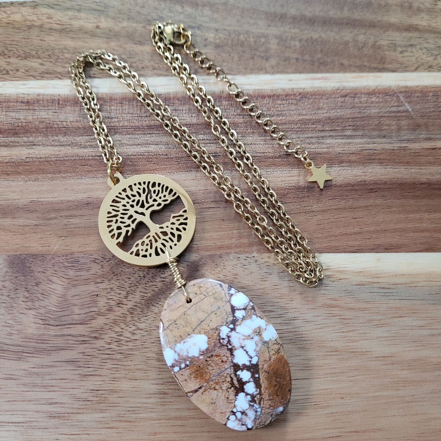 Wild Horse Jasper Necklace