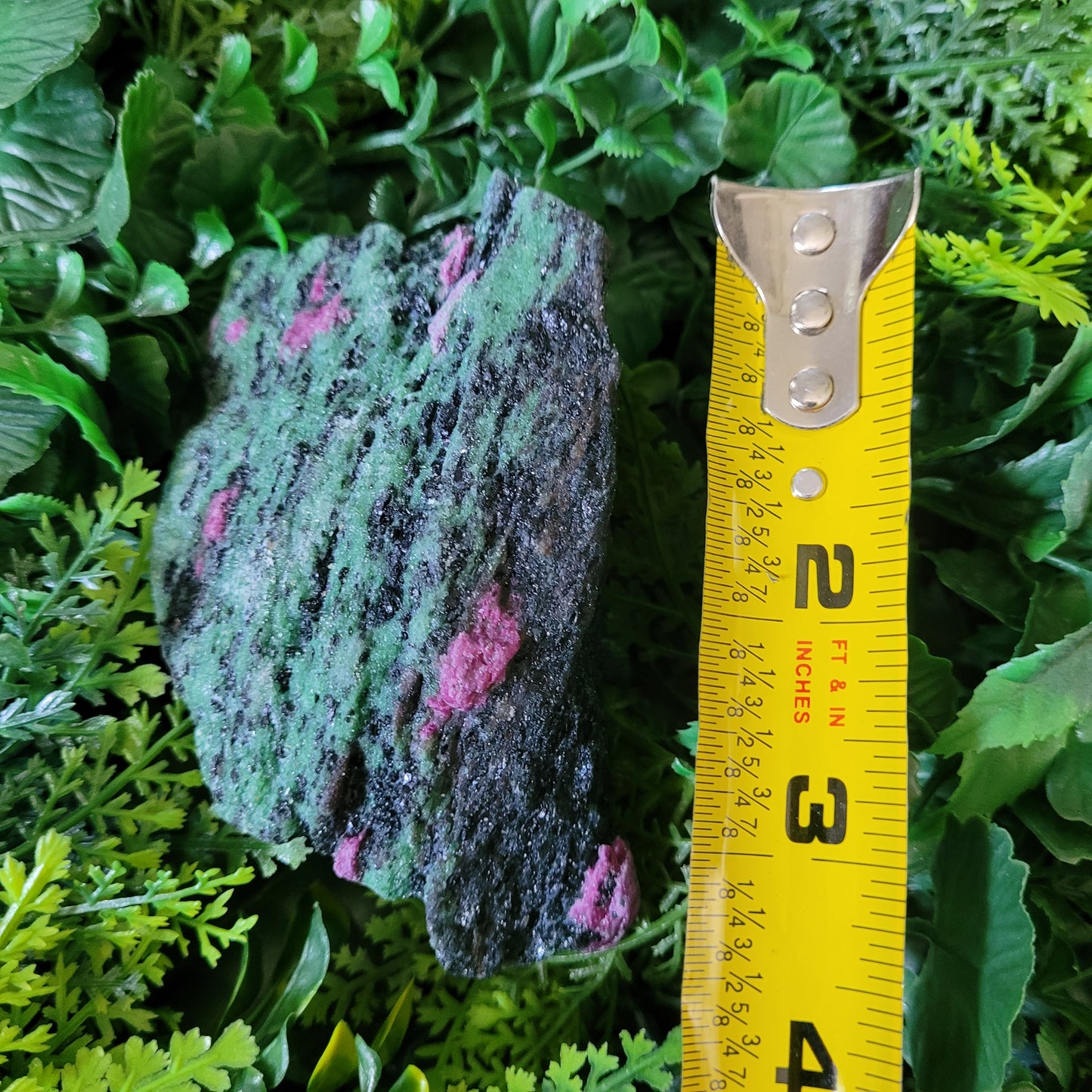 Raw Ruby Zoisite