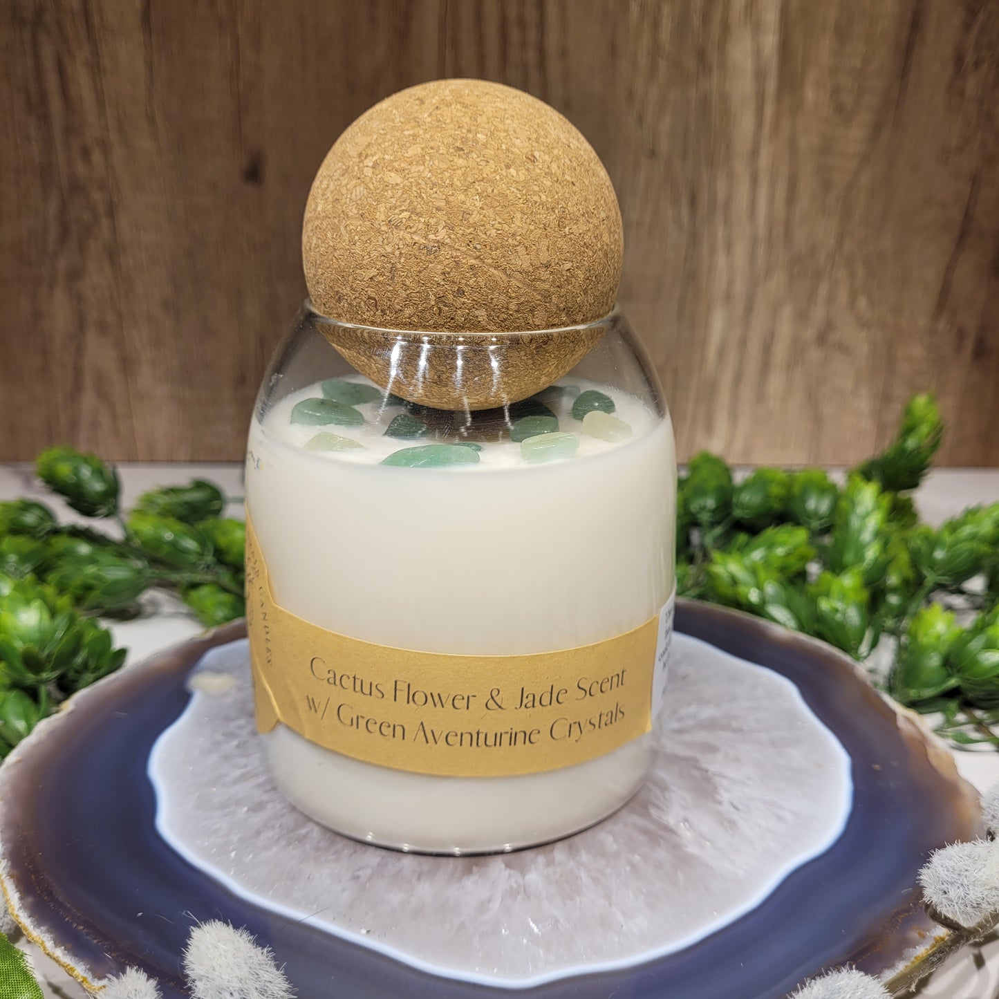 Cactus Flower and Jade Soy Candle