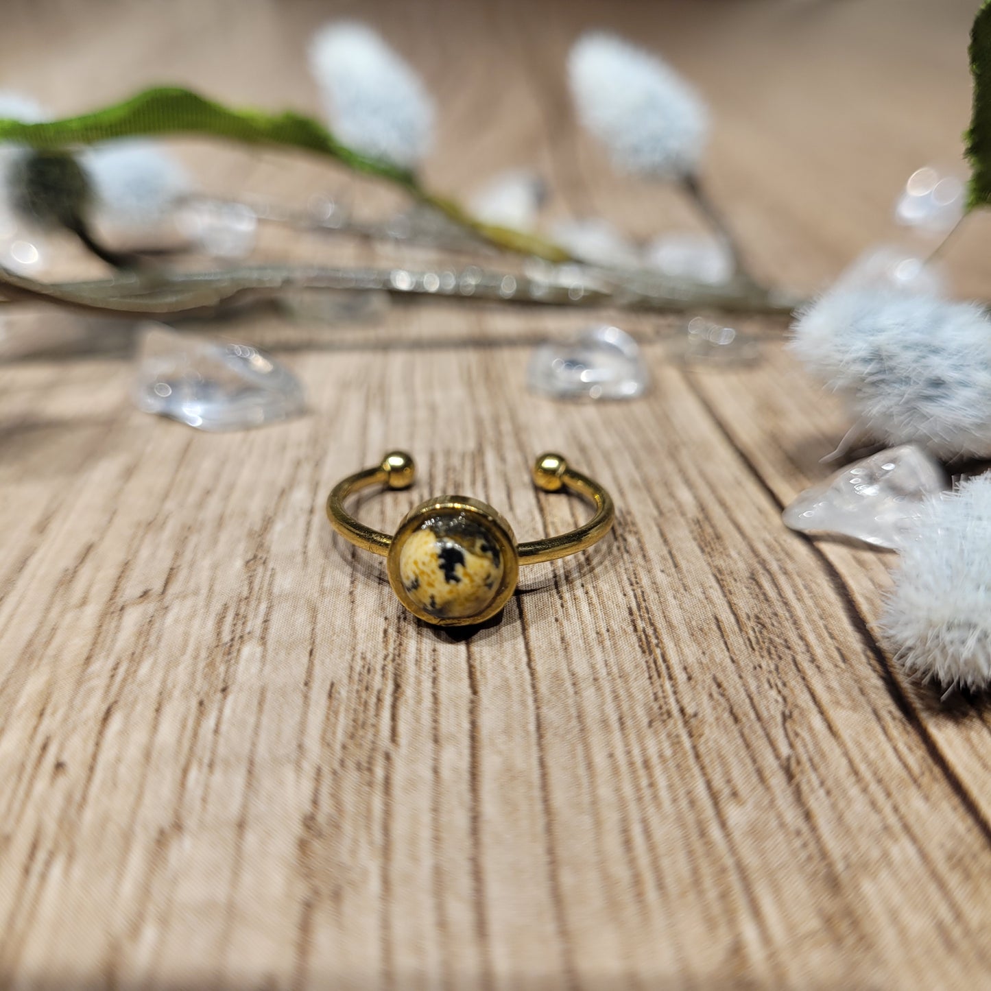 Picture Jasper Ring