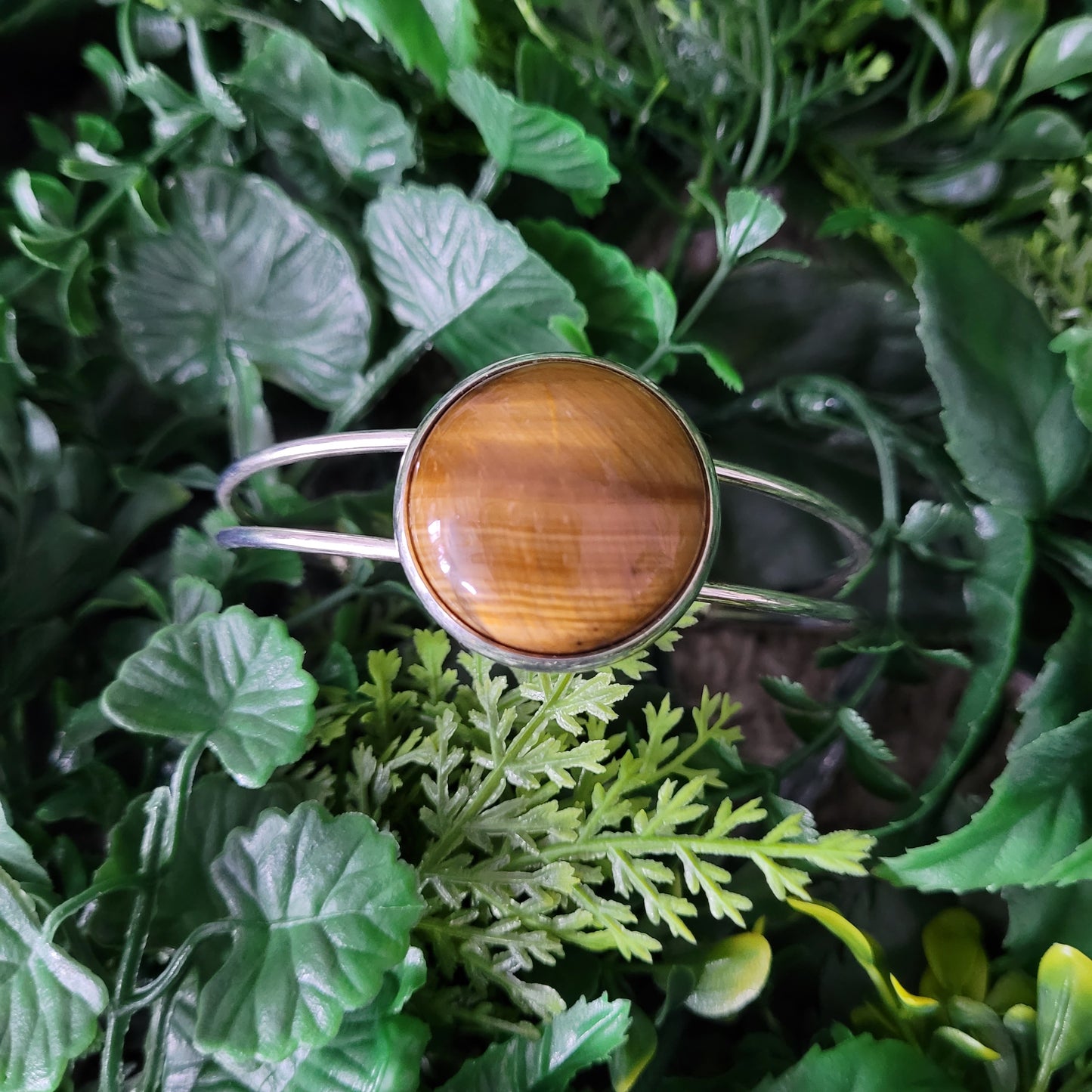 Tigers Eye Cuff Bracelet