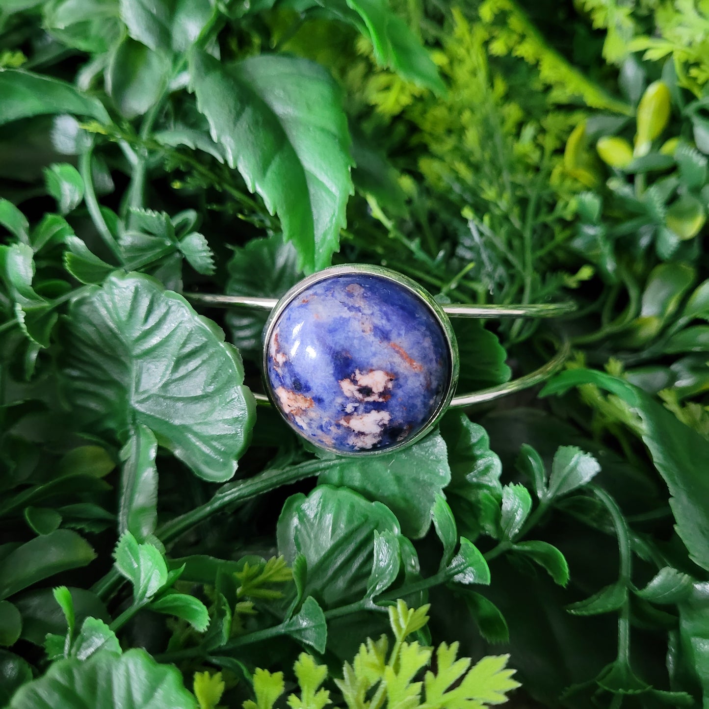 Sodalite Cuff Bracelet