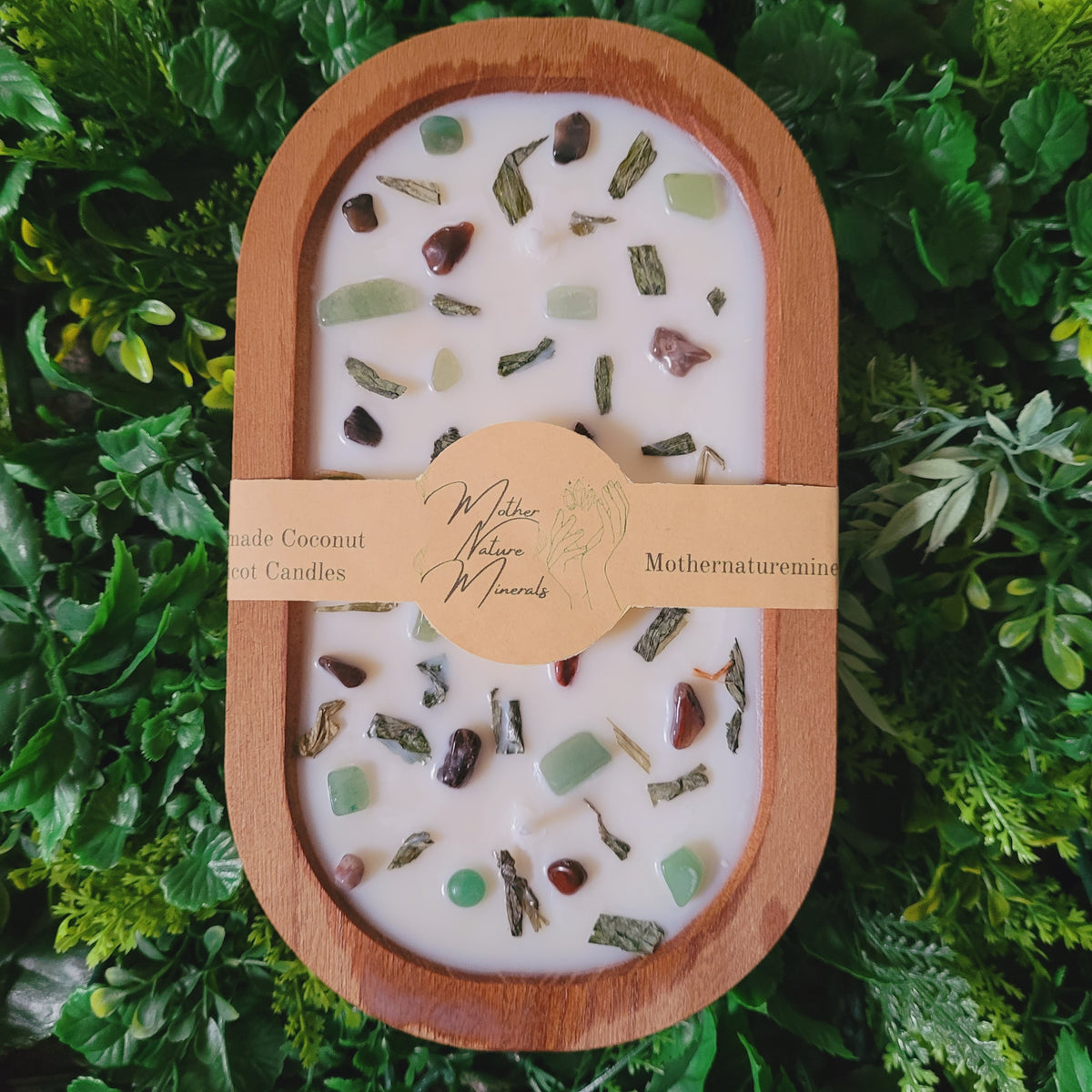 Fresh Cut Grass Wood Candle
