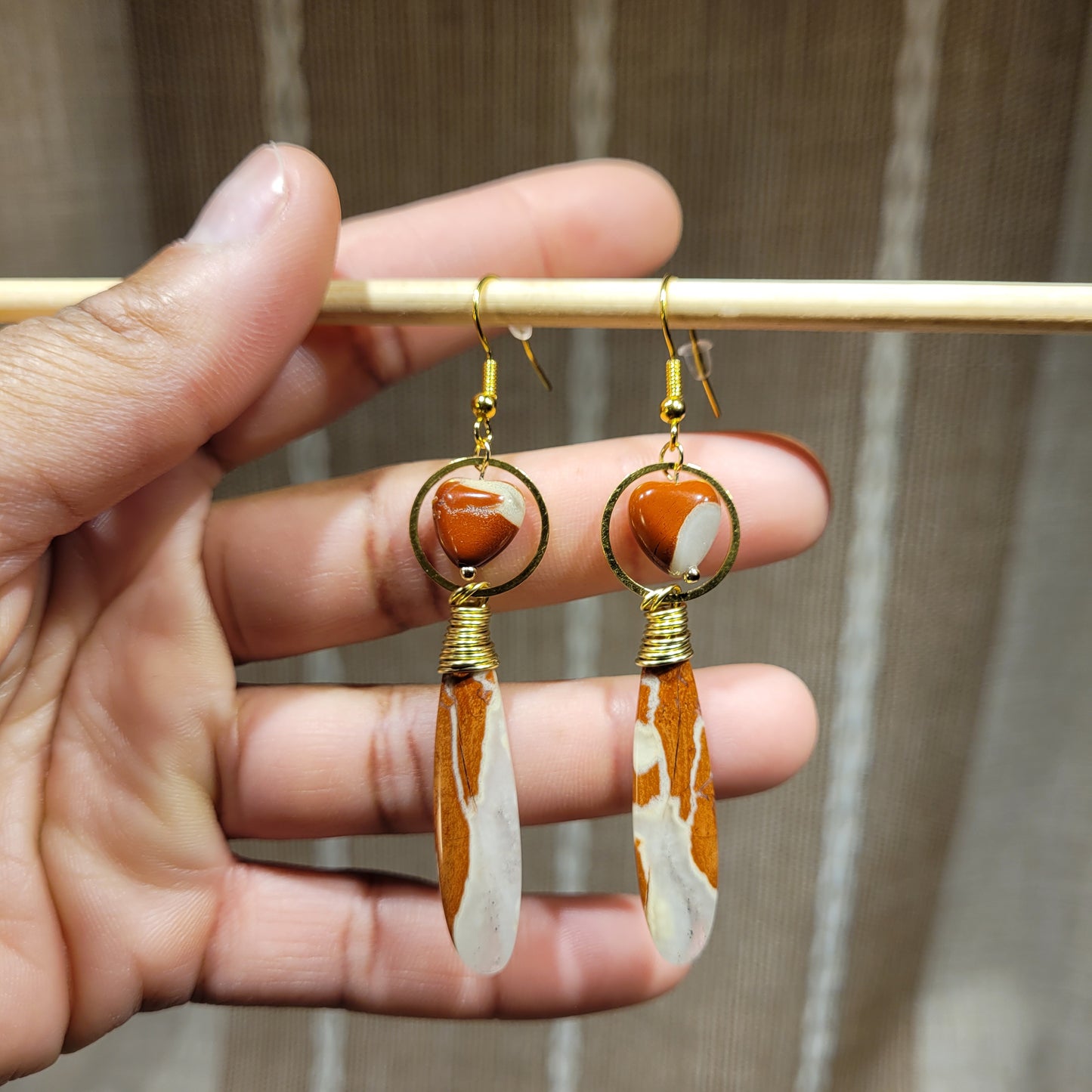 Red Jasper Earrings