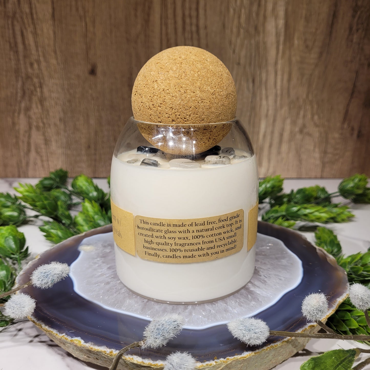 Cedarwood Blanc Soy Candle