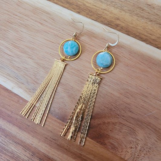 Amazonite Earrings