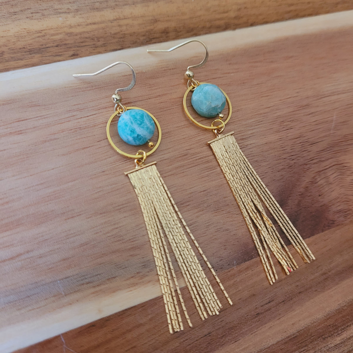 Amazonite Earrings