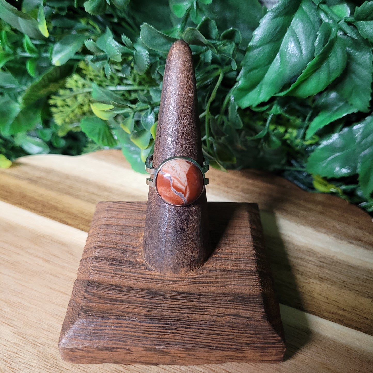Red Jasper Ring