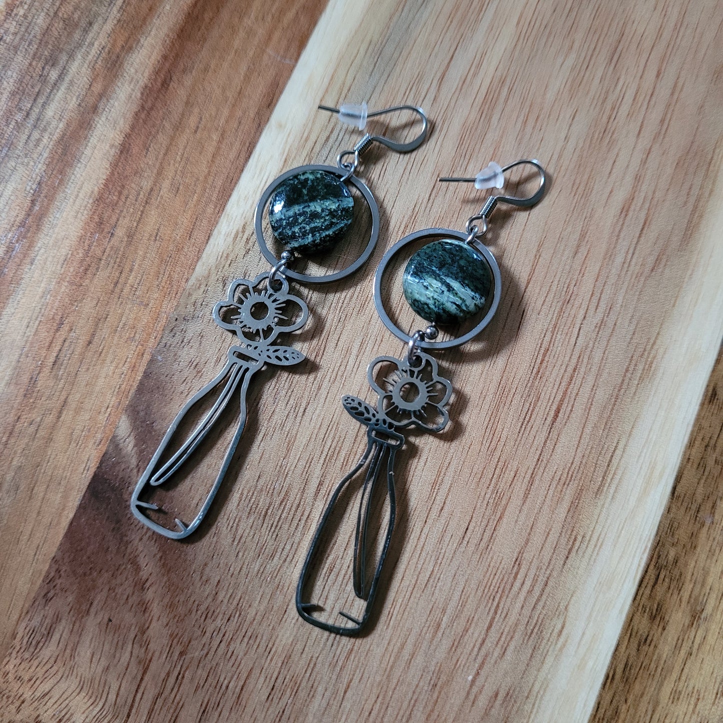 Chrysotile Jewelry Set