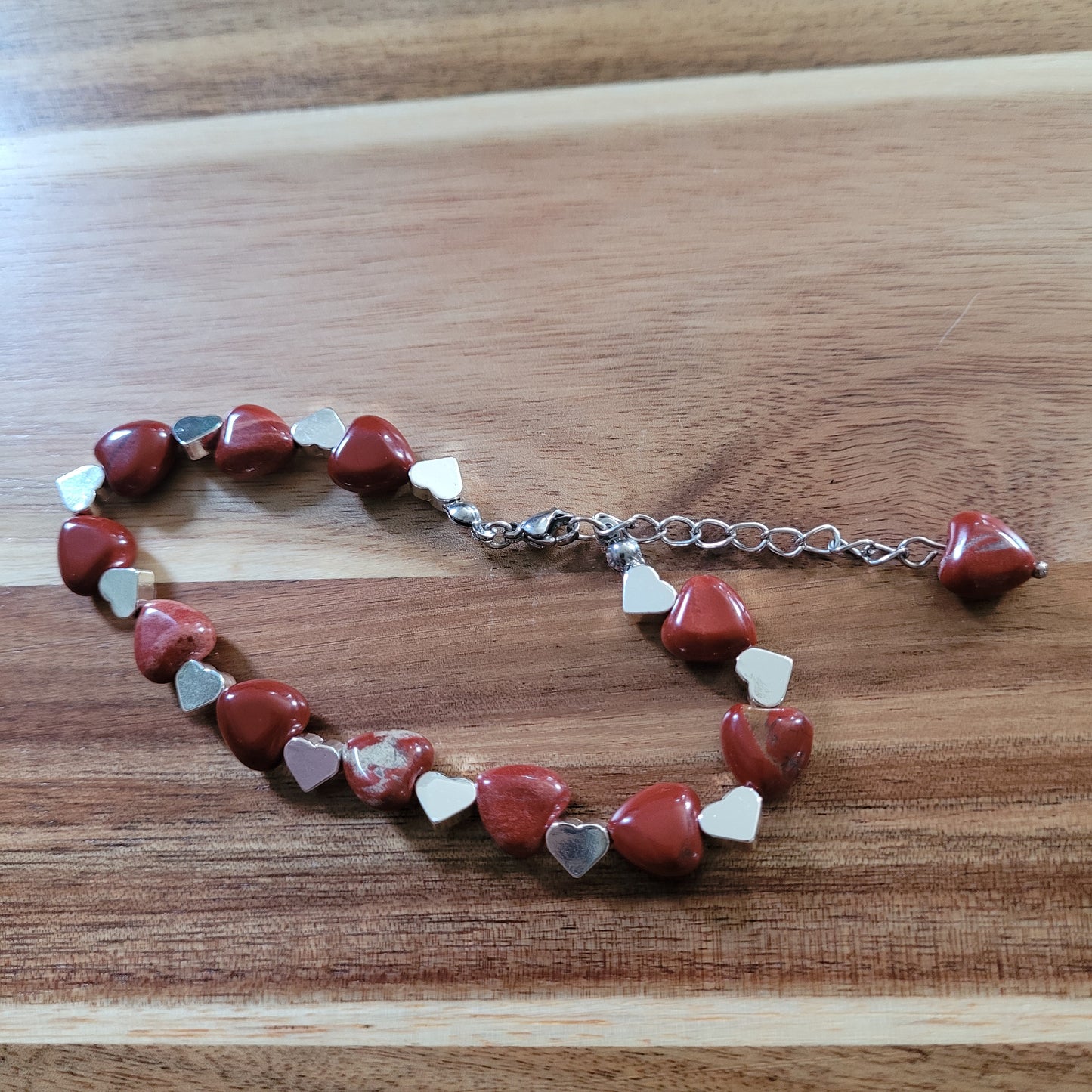 Red Jasper Anklet