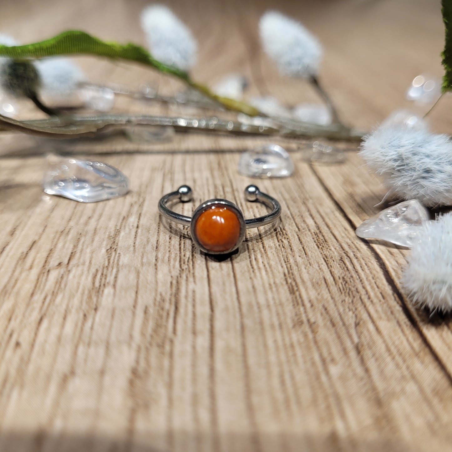 Red Jasper Ring