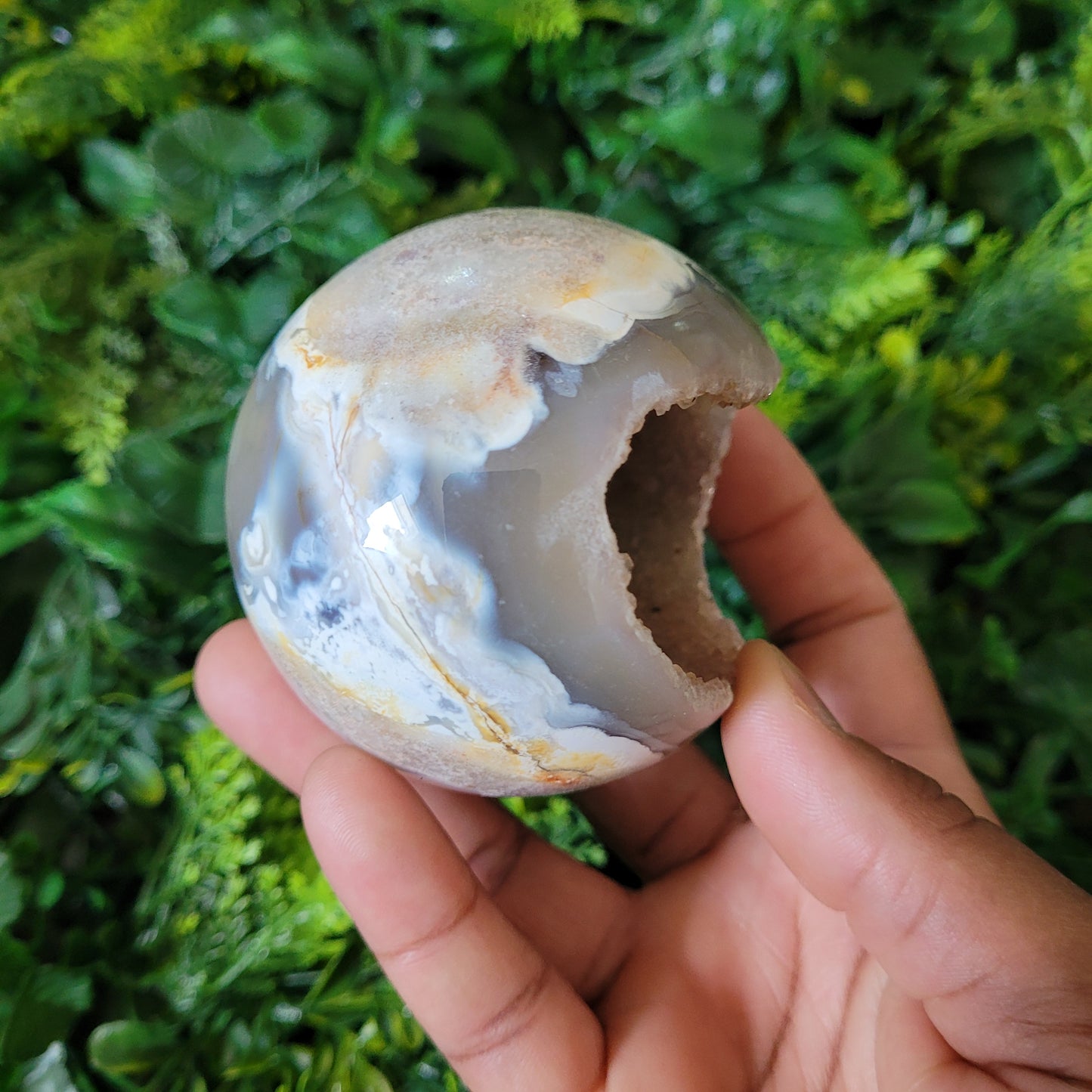 Druzy Agate Sphere
