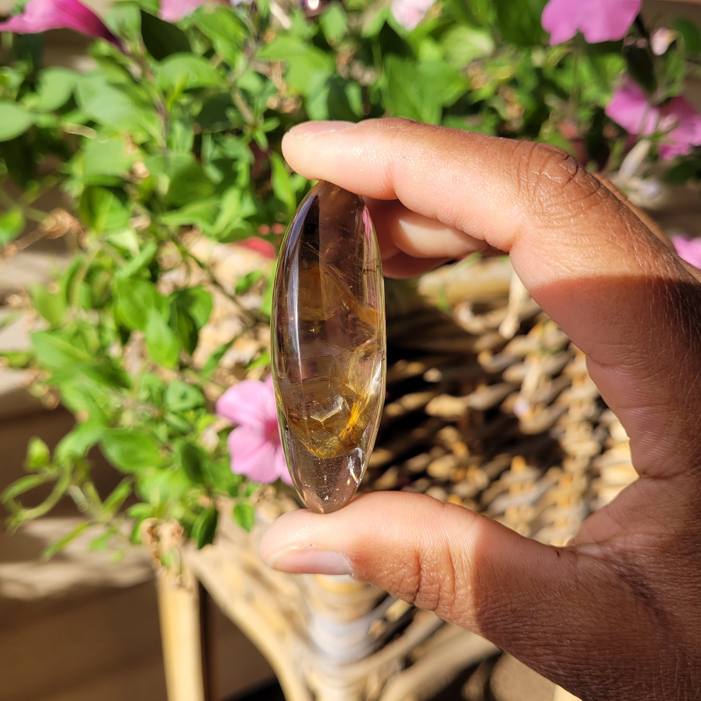 Smoky Quartz Palmstone