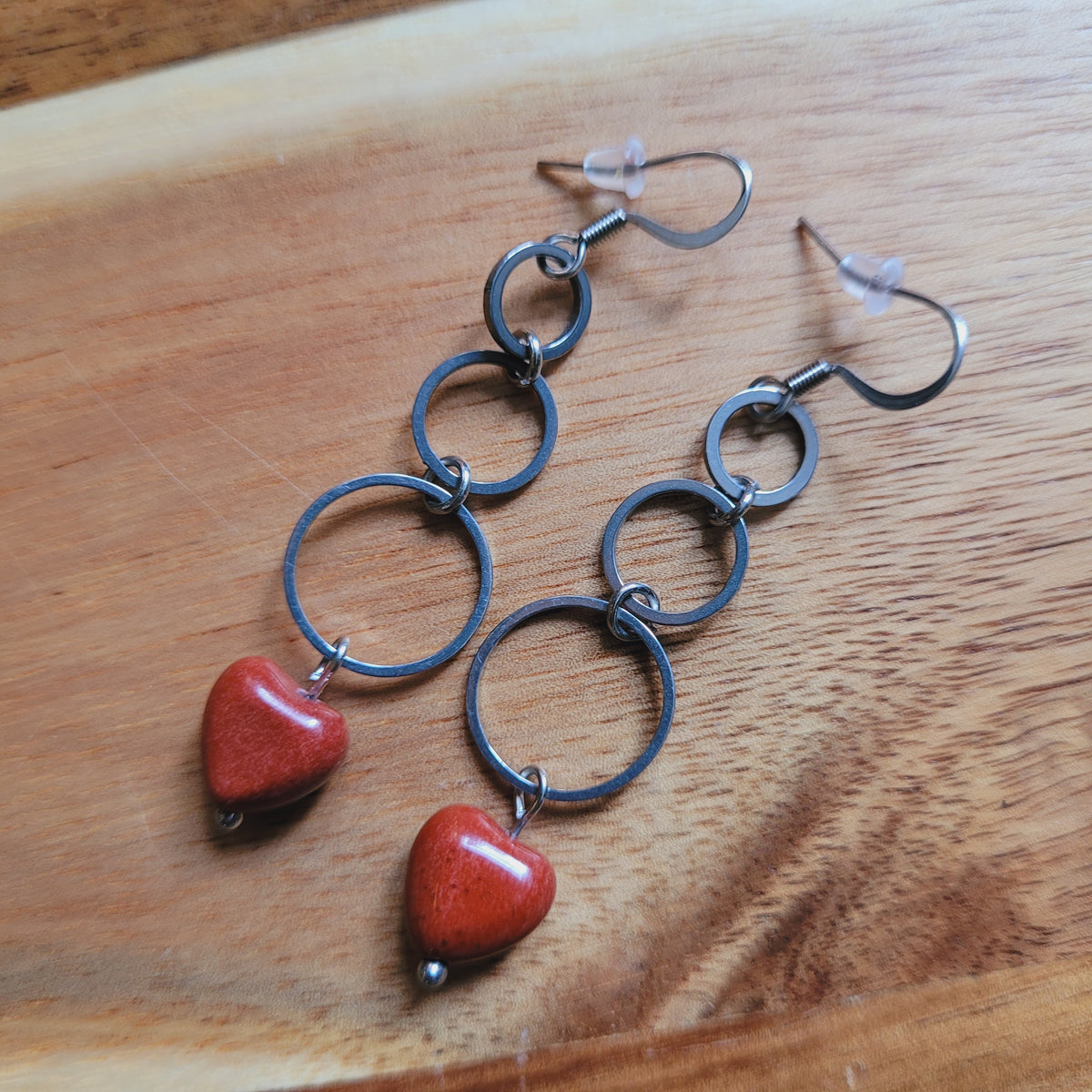 Red Jasper Earrings