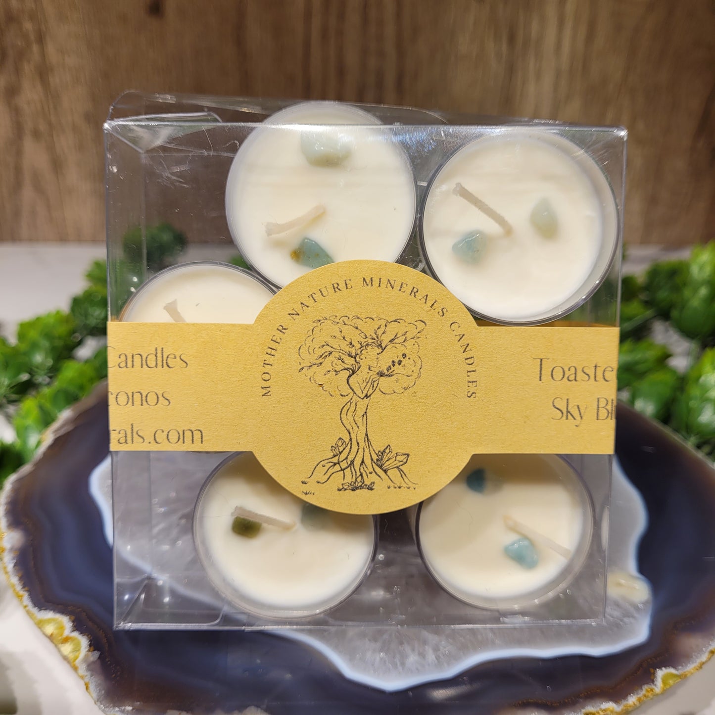 Toasted Coconut Tealight Soy Candles